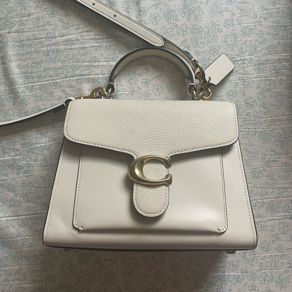 Coach Tabby White Handbag